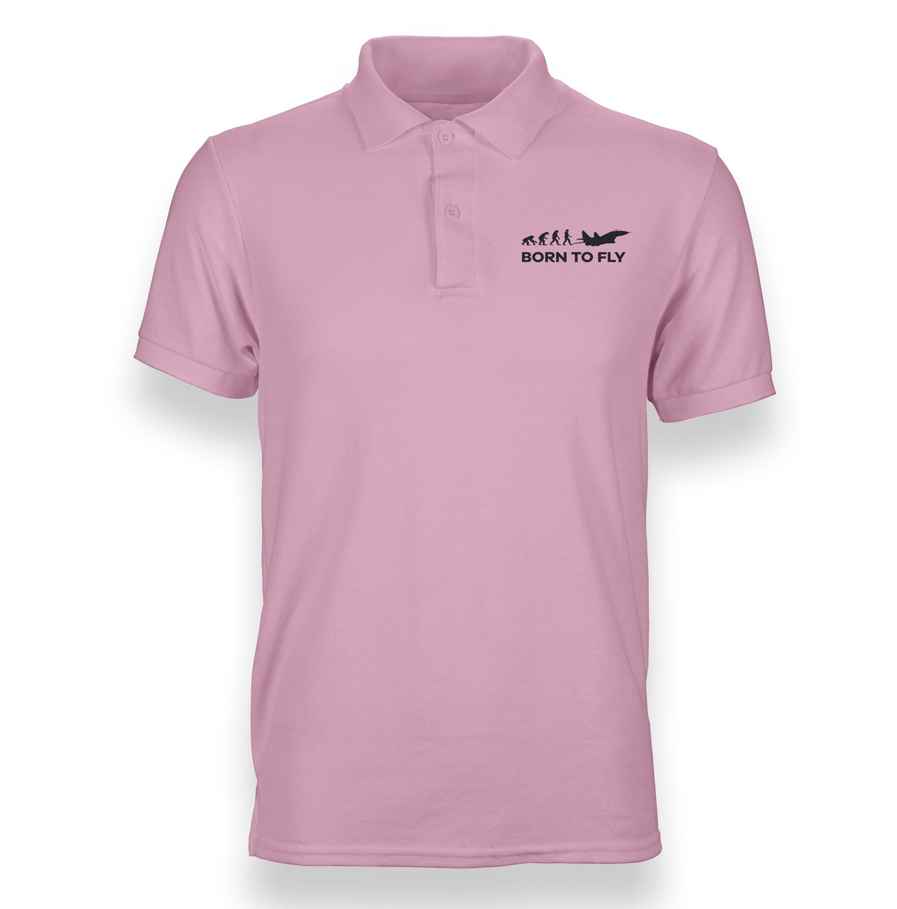 Born To Fly Military Designed "WOMEN" Polo T-Shirts