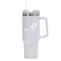 Thumbnail for Pegasus Airlines 40oz Stainless Steel Car Mug With Holder