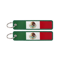 Thumbnail for Mexico Flag Designed Key Chains