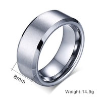 Thumbnail for Your Custom Design Text Design  Men's Pure Tungsten Gold Ring