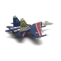Thumbnail for 1/100 Russia SU-27 Warrior Flanker Fighter Military Airplane Model
