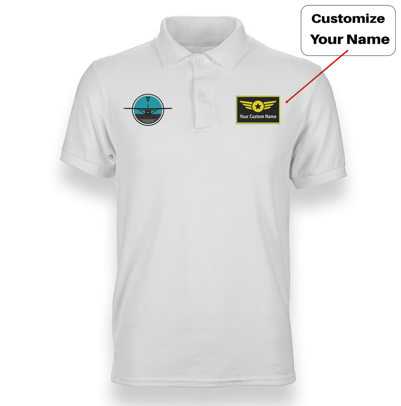 Cessna & Gyro Designed "WOMEN" Polo T-Shirts