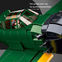 Thumbnail for Military WW2 Planes Soviet Union P51D Sets Model Building Blocks Toys