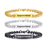 Thumbnail for Super Quality Customizable Titanium Steel Bracelets