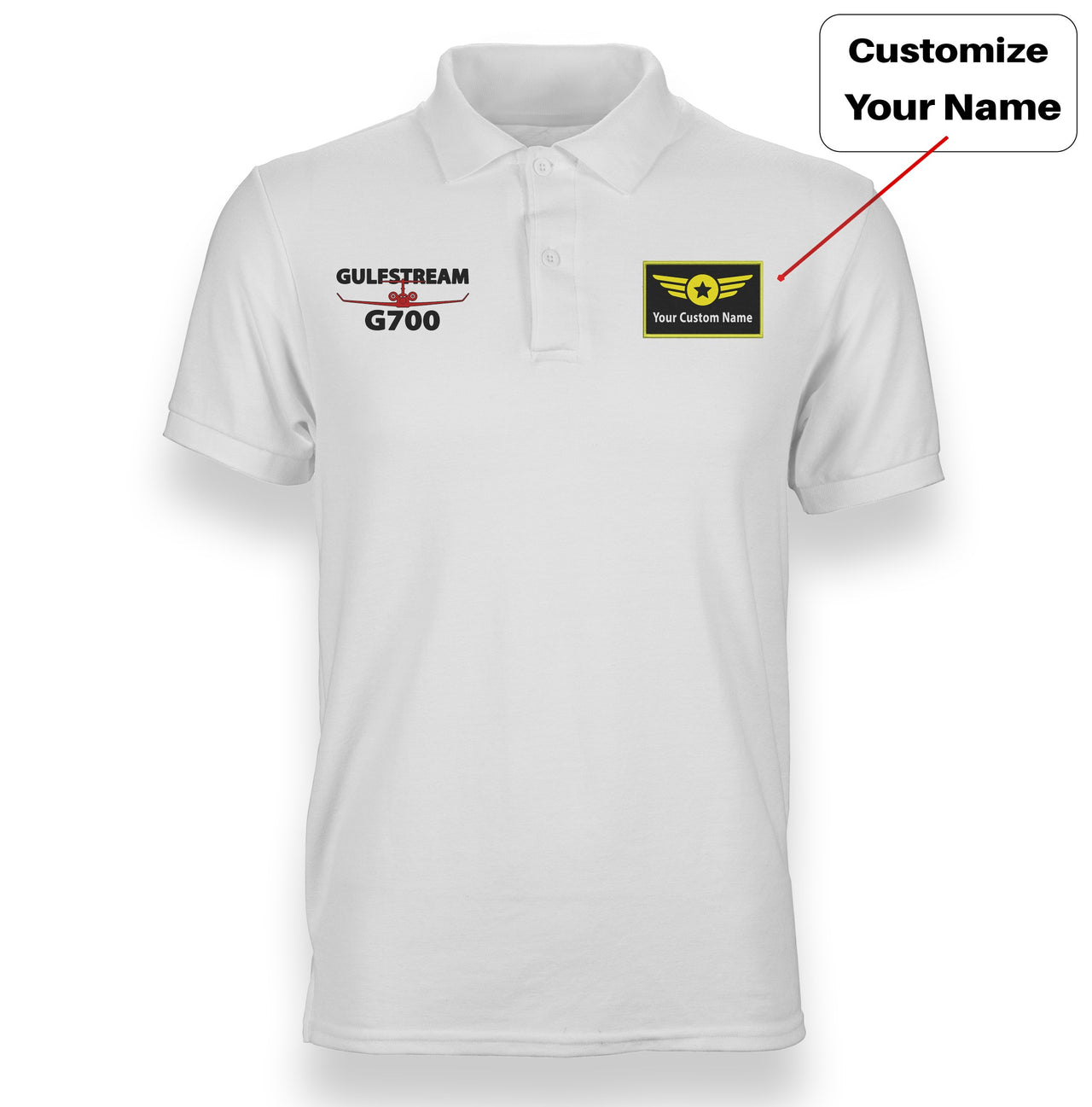 Amazing Gulfstream G700 Designed "WOMEN" Polo T-Shirts
