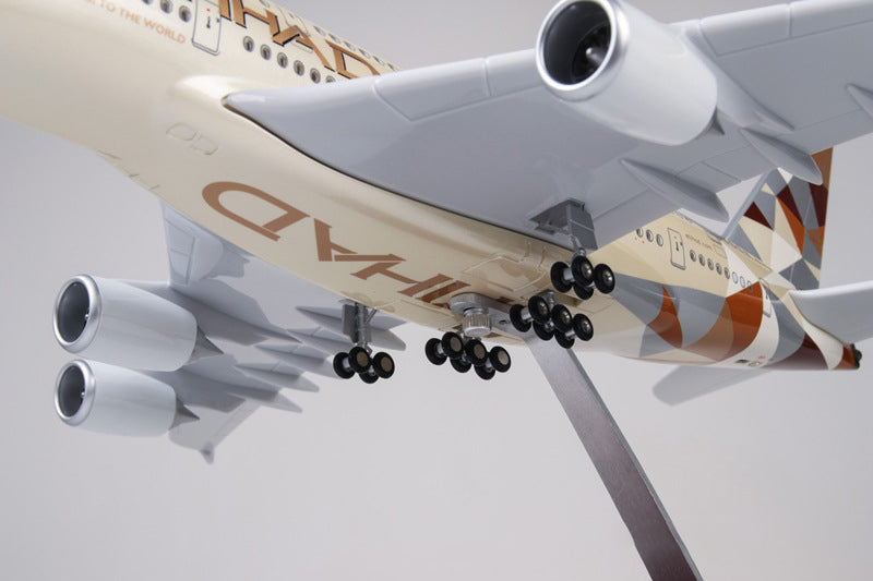 Etihad Airways Airbus A380 Airplane Model (1/160 Scale