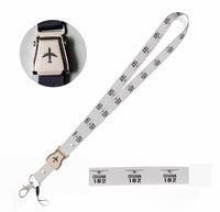 Thumbnail for Cessna 182 & Plane Designed Airplane Seat Belt Detachable Lanyard & ID Holders