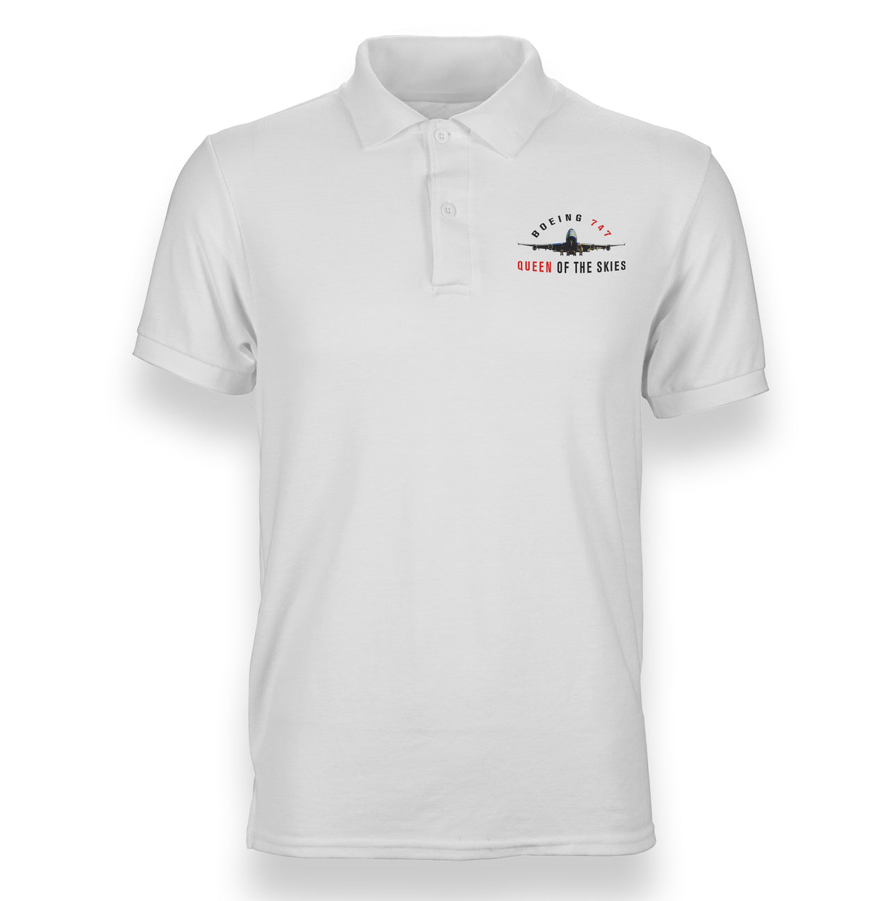 Boeing 747 Queen of the Skies Designed "WOMEN" Polo T-Shirts