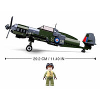 Thumbnail for WW2 Military Plane Sets Model Building Blocks Toys