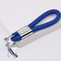 Thumbnail for Born To Fix Airplanes Designed Leather Car Key Chains