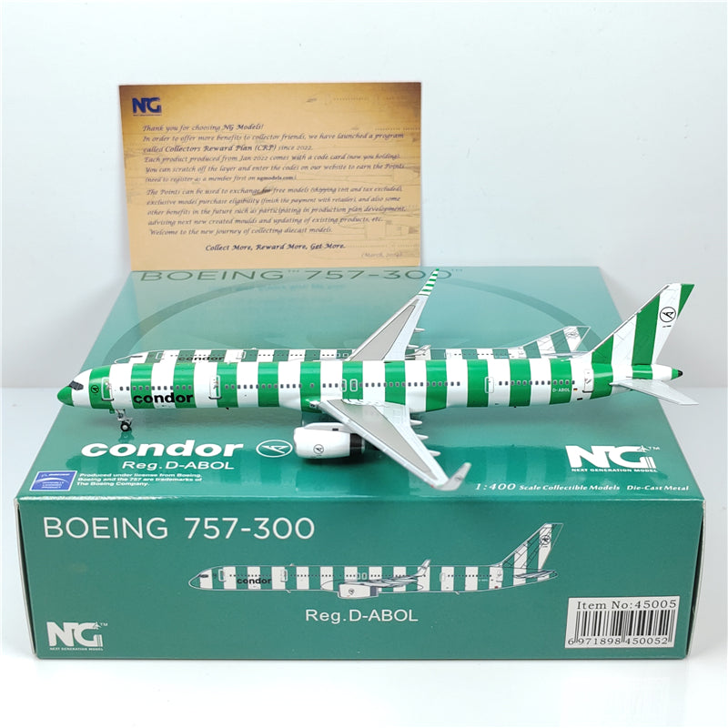 Condor Airlines Boeing B757-300 D-ABOL Airplane Model (1:400 Scale)