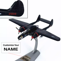 Thumbnail for 1/72 United States Northrop P-61 Black Widow Night Fighter Airplane Model