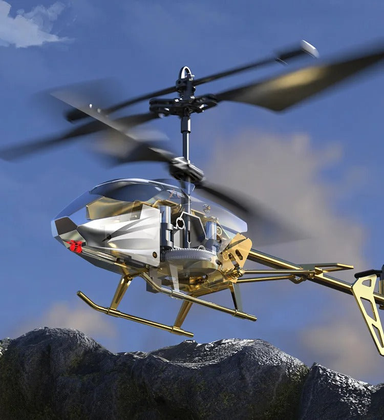XK913 3.5CH RC Helicopter Light, Fall-Resistant - view 21