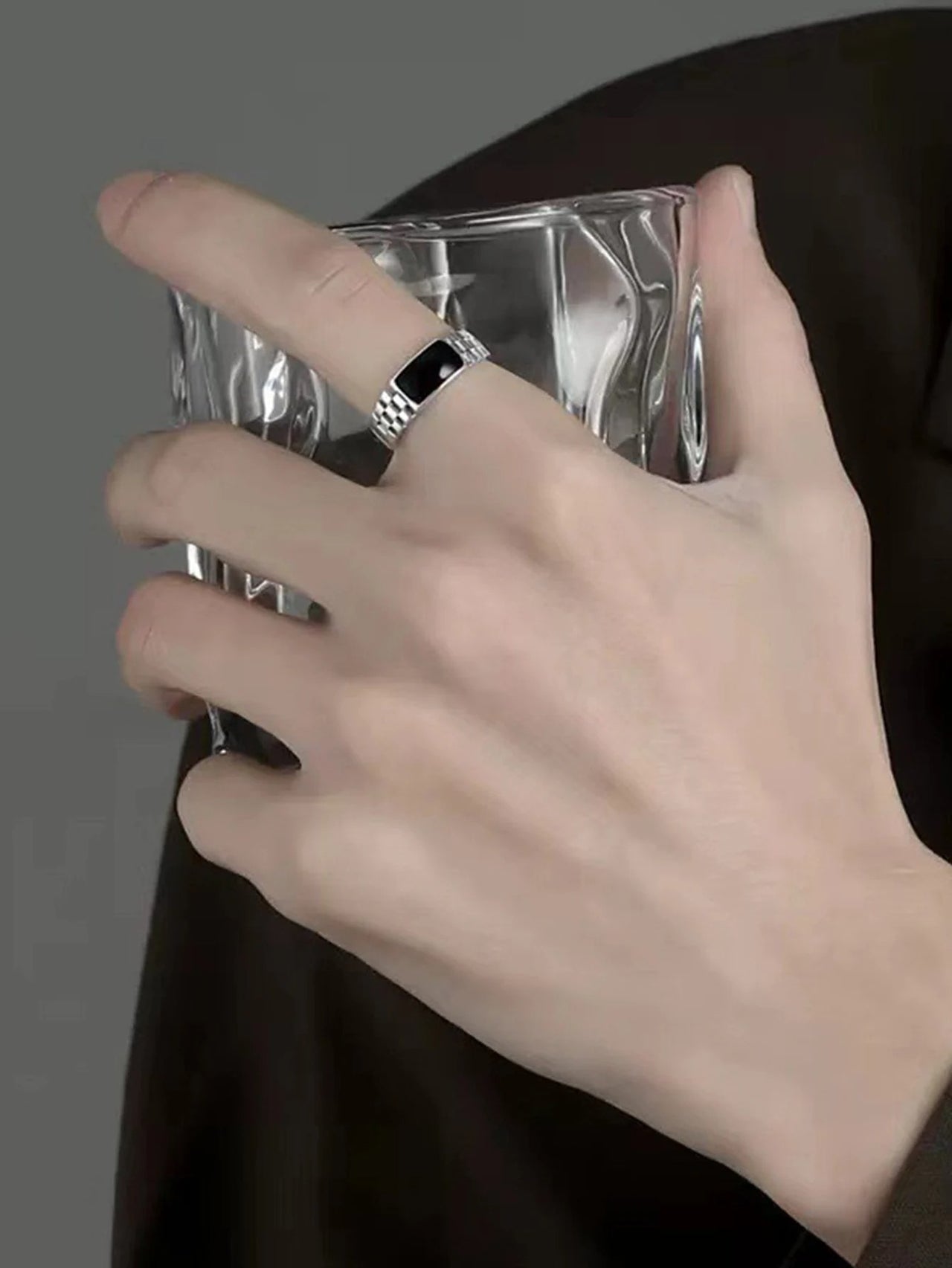 Relogio Masculino Gift Box: Luxury Business Quartz Watch with High-Quality Rose Gold Case (Simple & Versatile)