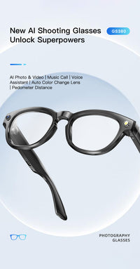 Thumbnail for GS380 Smart Wearable Glasses: AI Camera, Translation & Navigation - All in One