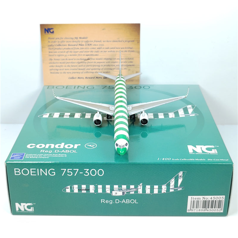 Condor Airlines Boeing B757-300 D-ABOL Airplane Model (1:400 Scale)