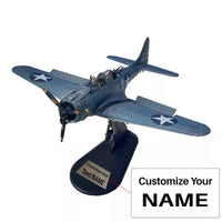 Thumbnail for 1/72 USA Douglas SBD Dauntless Dive Bomber Airplane Model