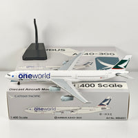 Thumbnail for Cathay Pacific Airbus A340-300 B-HXG Airplane Model 1/400 Scale
