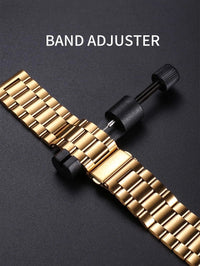 Thumbnail for Relogio Masculino Gift Box: Luxury Business Quartz Watch with High-Quality Rose Gold Case (Simple & Versatile)