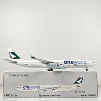 Thumbnail for Cathay Pacific Airbus A340-300 B-HXG Airplane Model 1/400 Scale