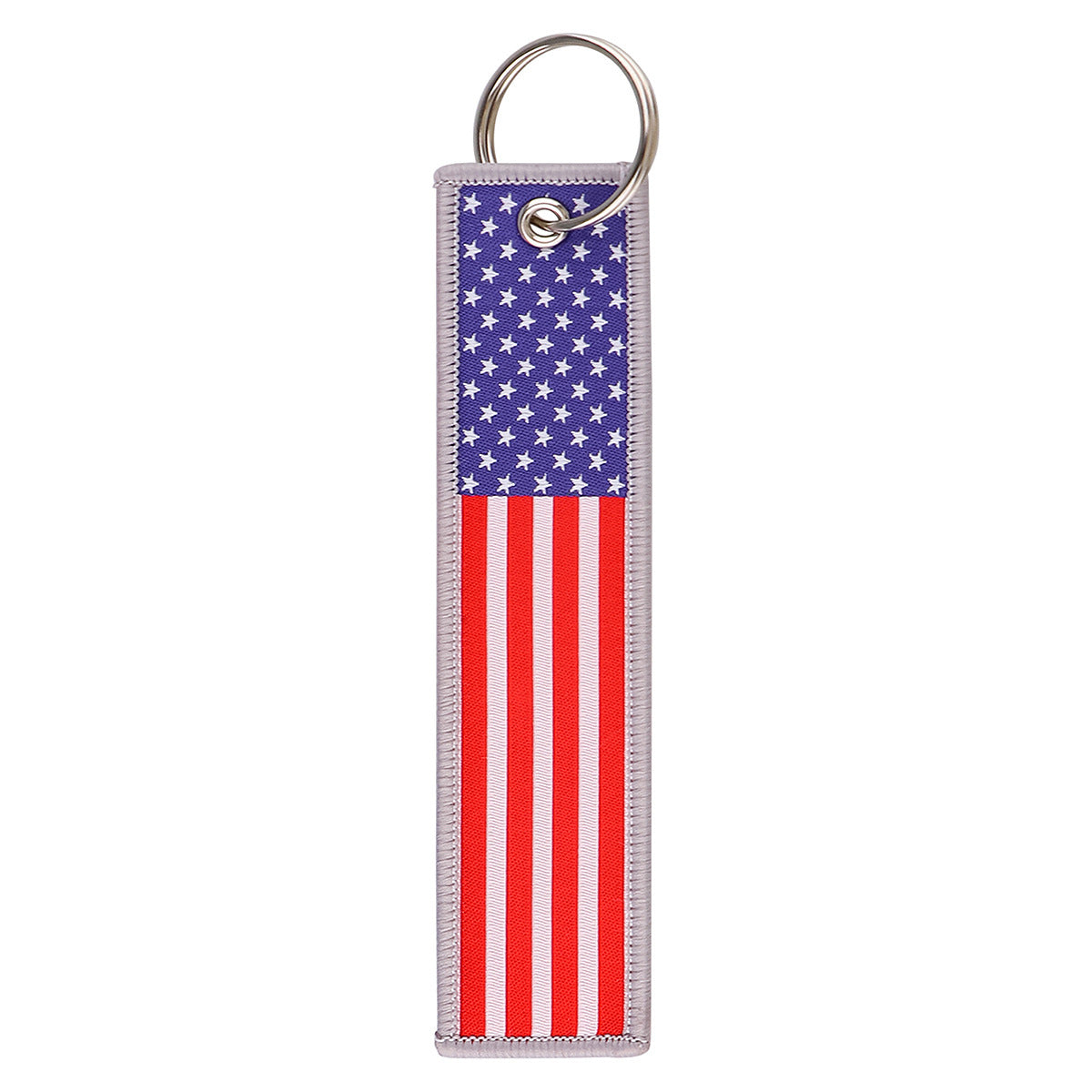 United States Flag Designed Key Chains