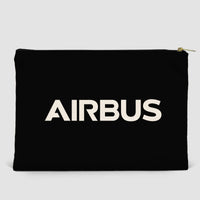 Thumbnail for Airbus & Text Designed Zipper Pouch