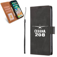 Thumbnail for Cessna 208 & Plane Leather Samsung A Cases