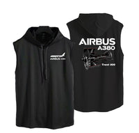 Thumbnail for Airbus A380 & Trent 900 Engine Designed Hooded Tank Tops