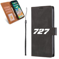 Thumbnail for 727 Flat Text Leather Samsung A Cases