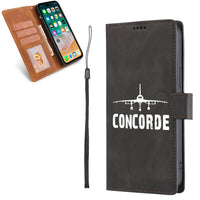 Thumbnail for Concorde & Plane Leather Samsung A Cases
