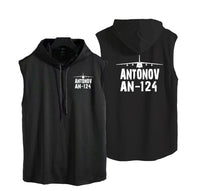 Thumbnail for Antonov AN-124 & Plane Designed Hooded Tank Tops