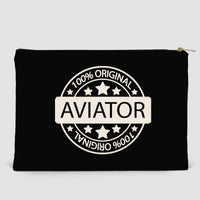 Thumbnail for %100 Original Aviator Designed Zipper Pouch