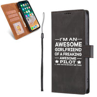 Thumbnail for I am an Awesome Girlfriend Designed Leather iPhone Cases
