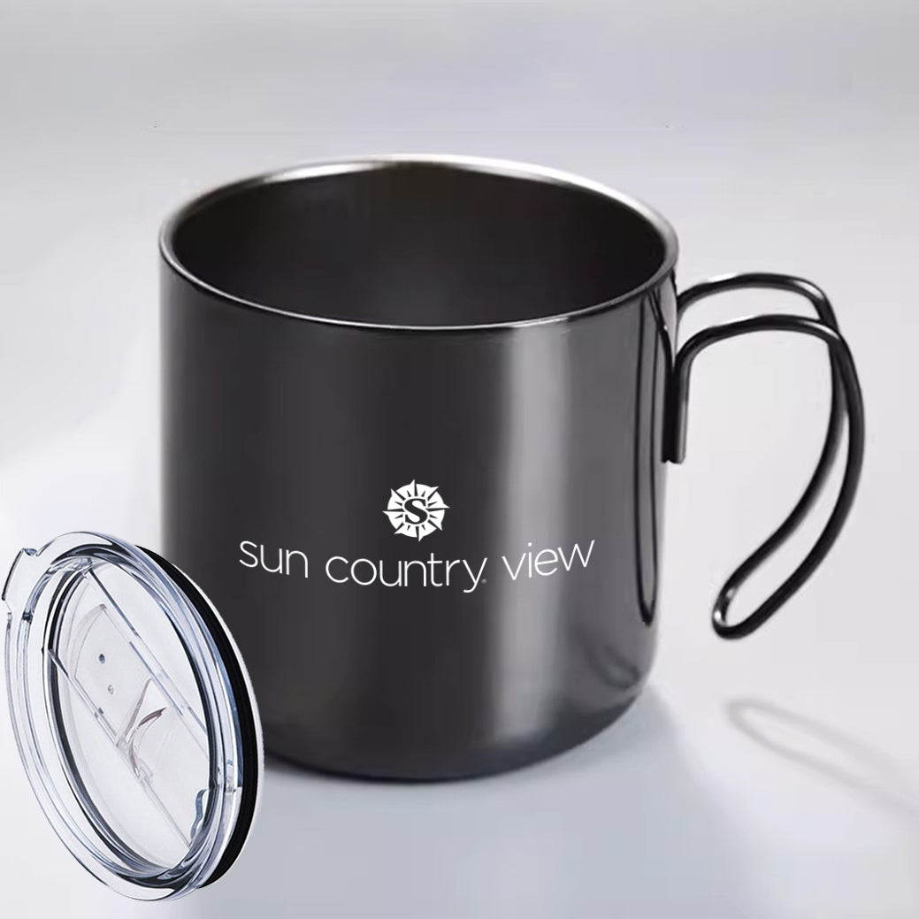 Sun Country Airlines Designed Stainless Steel Portable Mugs