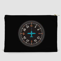 Thumbnail for Airplane Instruments (Heading) Designed Zipper Pouch