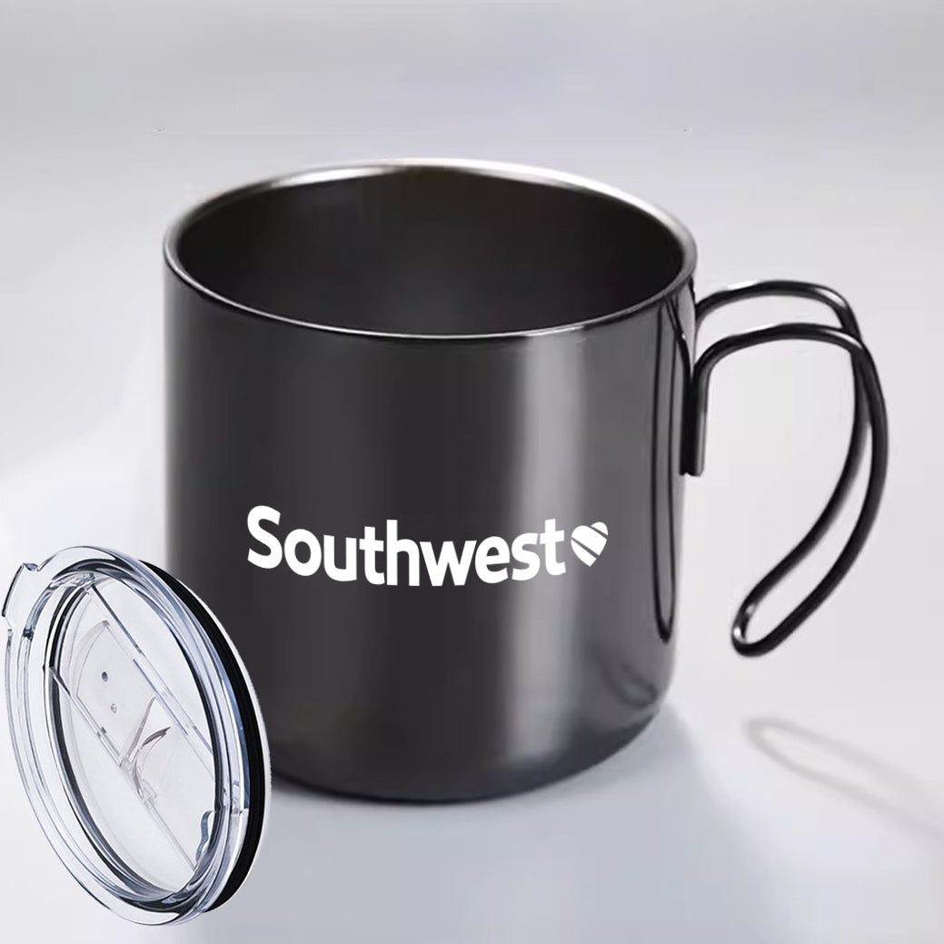 Southwest Airlines Designed Stainless Steel Portable Mugs