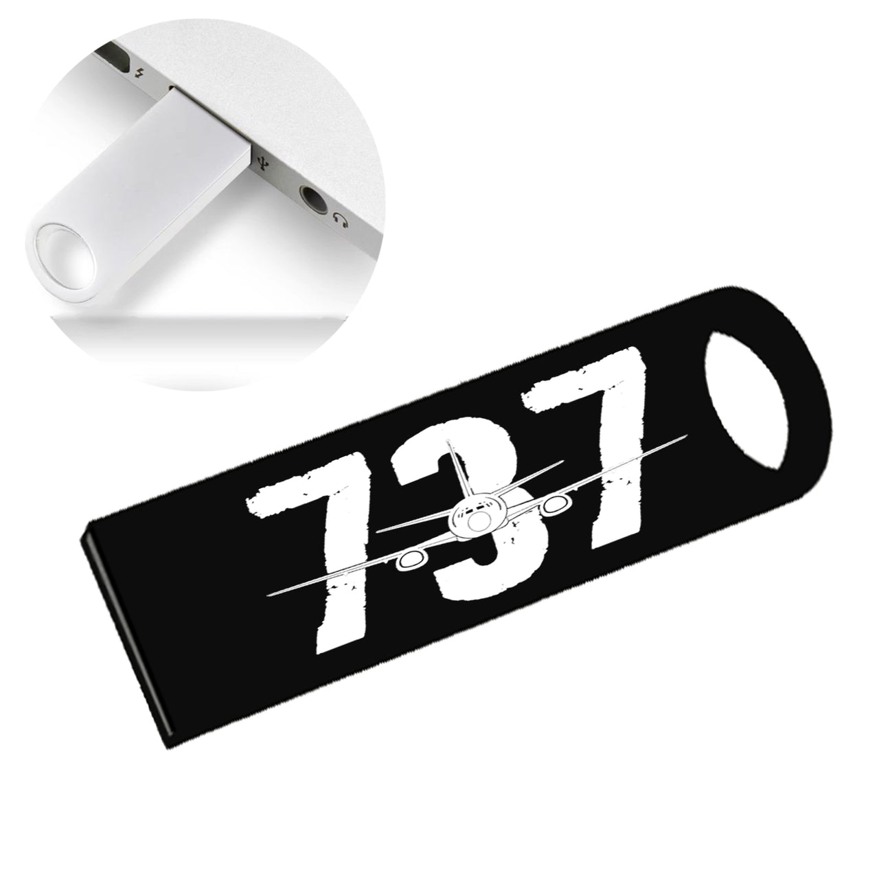 Boeing 737 Designed Designed Waterproof USB Devices