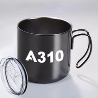 Thumbnail for A310 Flat Text Designed Stainless Steel Portable Mugs