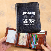 Thumbnail for Future Pilot Designed Leather Wallets