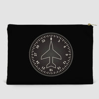 Thumbnail for Airplane Instruments (Heading 2) Designed Zipper Pouch