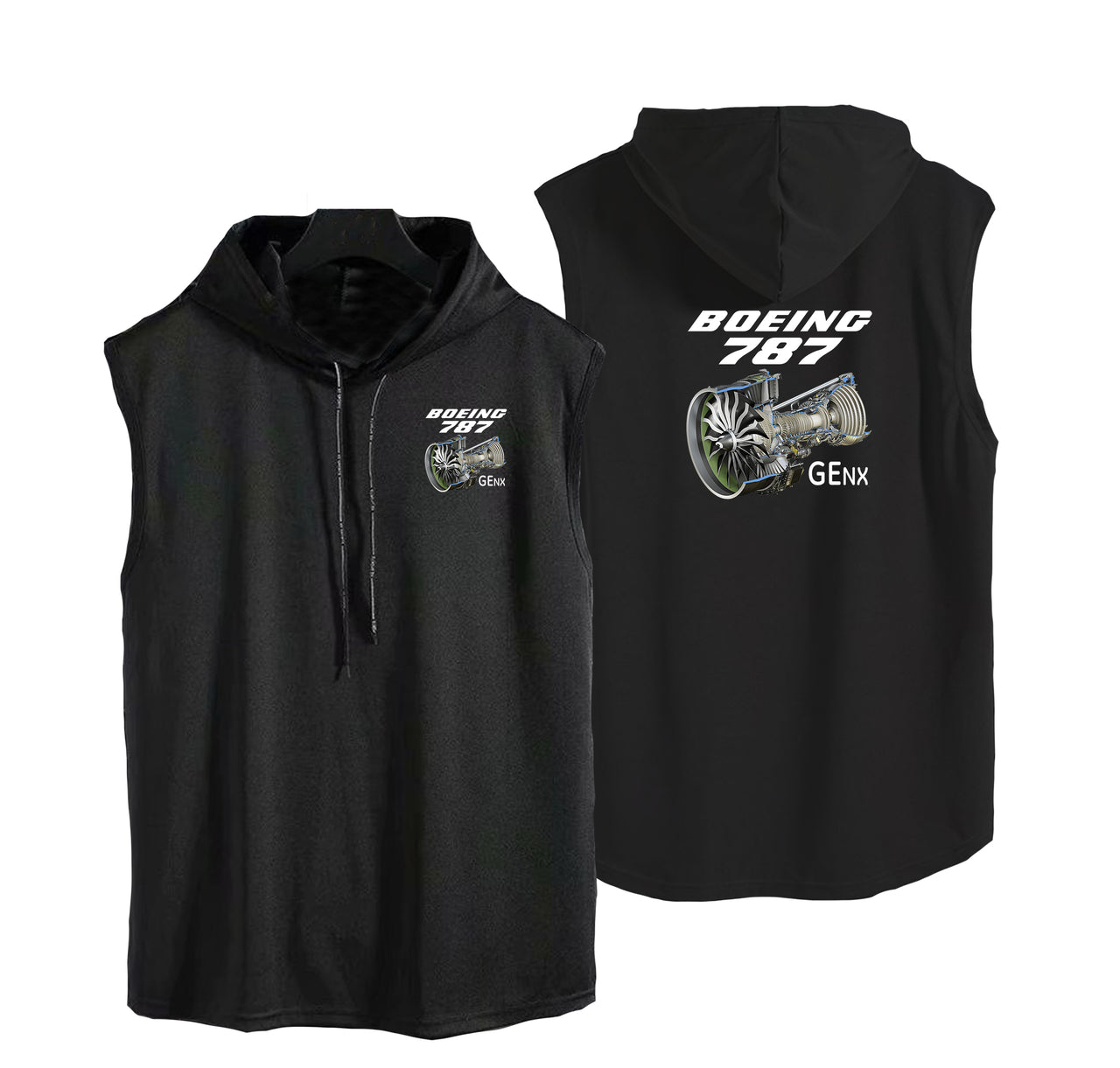 Boeing 787 & GENX Engine Designed Hooded Tank Tops