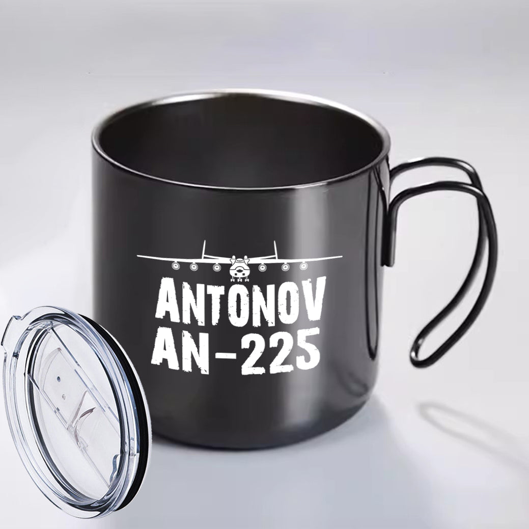 Antonov AN-225 & Plane Designed Stainless Steel Portable Mugs
