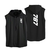 Thumbnail for Boeing 787 Text Designed Hooded Tank Tops