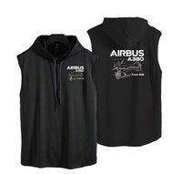 Thumbnail for Airbus A380 & Trent 900 Engine Designed Hooded Tank Tops