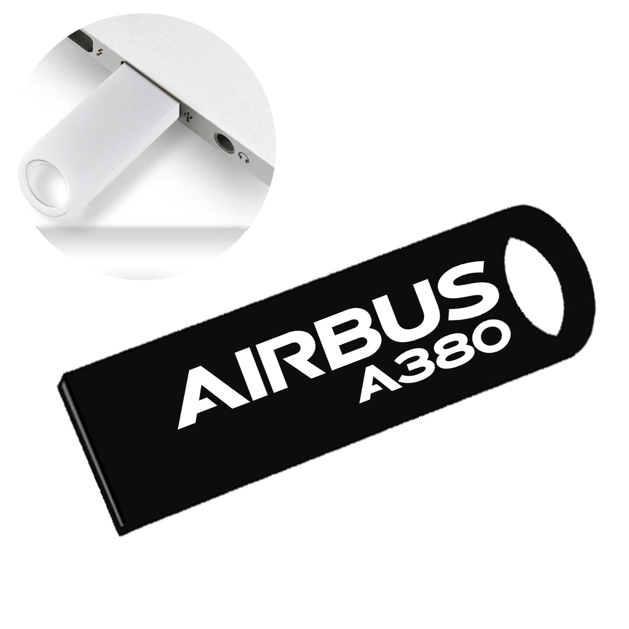 Airbus A380 & Text Designed Waterproof USB Devices