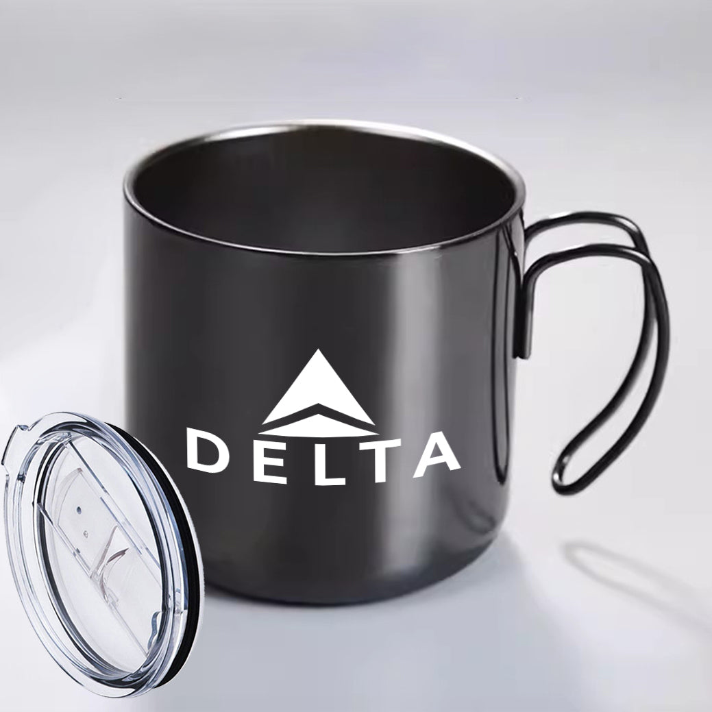 Delta Air Lines Designed Stainless Steel Portable Mugs
