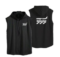 Thumbnail for The Boeing 777 Designed Hooded Tank Tops