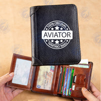 Thumbnail for 100 Original Aviator Designed Leather Wallets