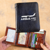 Thumbnail for The Airbus A350 WXB Designed Leather Wallets