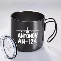 Thumbnail for Antonov AN-124 & Plane Designed Stainless Steel Portable Mugs